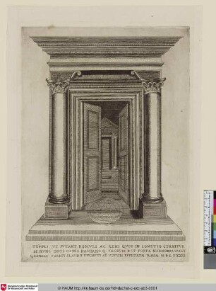Templi ut putant Romuli ac Remi