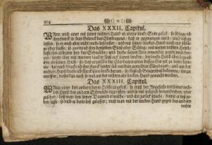 Das XXXIII. Capitul