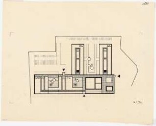 Chemische Institute der Universität Köln: Grundriss, 1:500