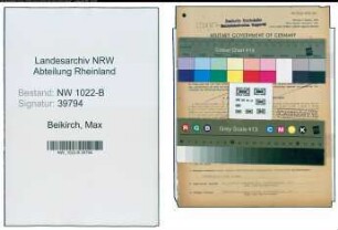 Entnazifizierung Max Beikirch , geb. 24.01.1915 (Bahnbeamter)