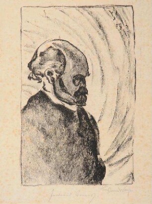 Bildnis von Ferdinand Tönnies (1855-1936)