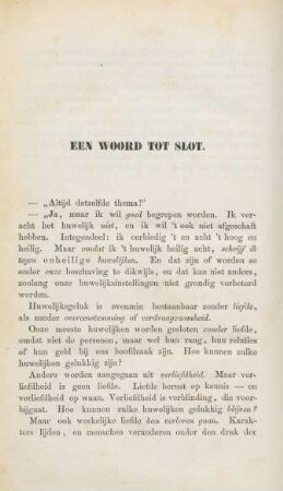 Een woord tot slot