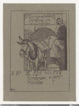 Exlibris ZurWesten, Walter von