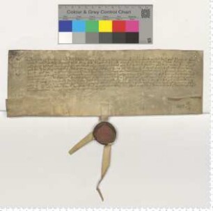 Dem Propste zu St. Johannis Dr. Joh. Barum präsentiert der Verdener Dekan Nic. Schomaker für eine Vikarie am Philippi und Jacobi Altar zu St. Johannis den Verdener Presbyter Joh. Campen [lat].