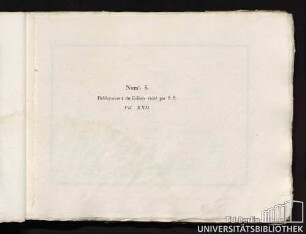 Num.° 5. Deblayement du Colisée visité par S. S. Vol. XXII.