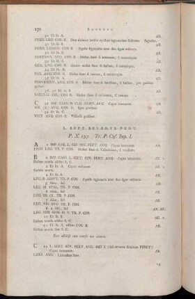 L. Sept. Severvs. Pert. - Macrinvs.