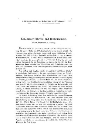 Lüneburger Schreib- und Rechenmeister