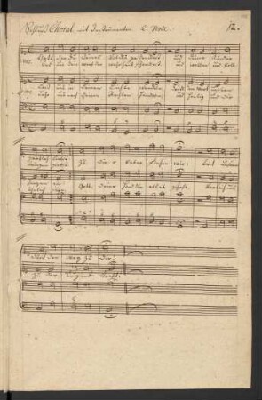 14. SchlußChoral: Gott, der du deines Volks gedenkest