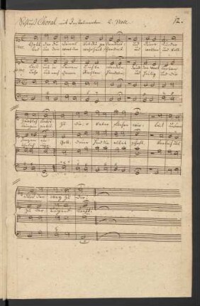 14. SchlußChoral: Gott, der du deines Volks gedenkest