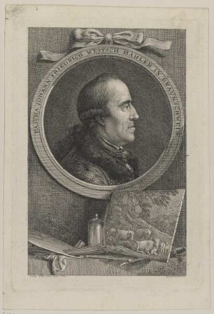 Bildnis des Pascha Johann Friedrich Weitsch