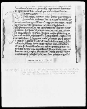 Bernhardus, Sermones quadragesimales — Initiale M (iserere), Folio 48 verso