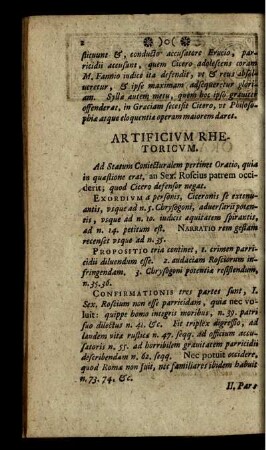 Artificium Rhetoricum.