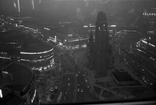 Berlin: Vom Planetarium-Kaffee im Europa-Center auf Breitscheidplatz mit Gedächtniskirche
