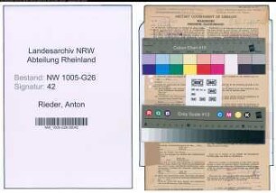 Entnazifizierung Anton Rieder , geb. 15.07.1898 (Bankbeamter)