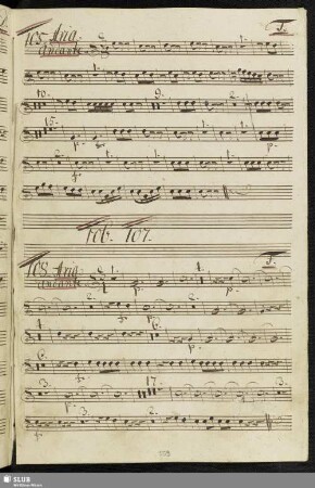 105. Aria: Corpo di bacco / Galuppi, B.