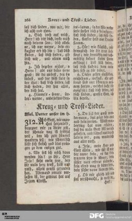 Kreuz- und Trost-Lieder