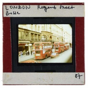 London, Regent Street,Routemaster Bus