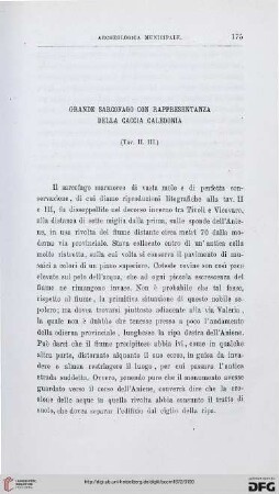 1: Grande sarcofago con rappresentanza della caccia Caledonia