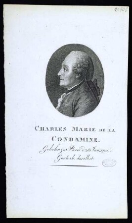 La Condamine, Charles-Marie de