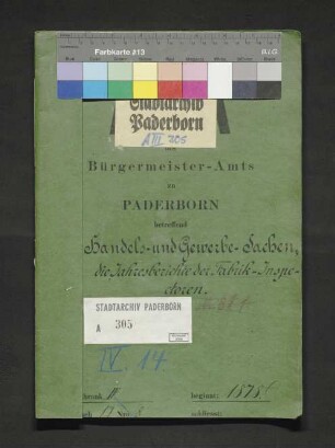 Jahresberichte der Fabrikinspektoren
