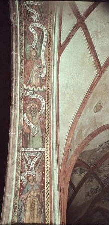 Der Prophet Jesaja mit Engeln