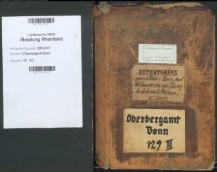 Repertorium der Berg- und Hüttenwerke im Bergamtsbezirk Düren, Band 2