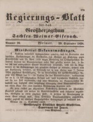 Nr. 20 : 29. September 1858