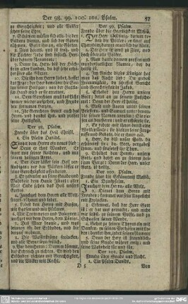 Der 99. Psalm