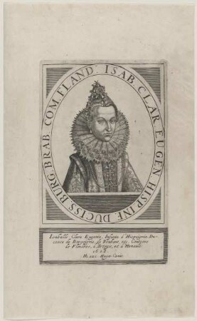 Bildnis der Isabella Clara Evgenia von Spanien