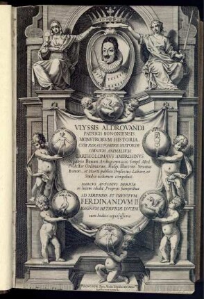 Vlyssis Aldrovandi Patricii Bononiensis Monstrorvm Historia : Cvm Paralipomenis Historiæ Omnivm Animalivm