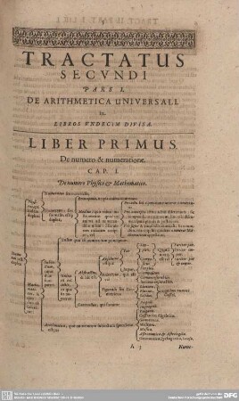 Liber Primus. De Arithmetica Universali.