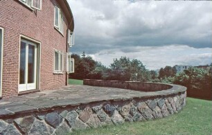 Schwesternwohnheim: Terrasse