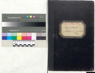 Zeugnisbuch der V. Klasse
