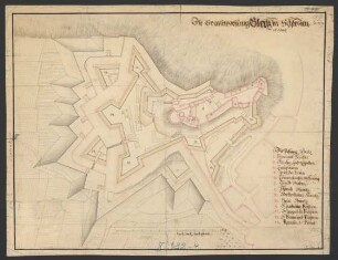 Die Granitvestung Glatz in Schlesien Anno 1739 et 1740