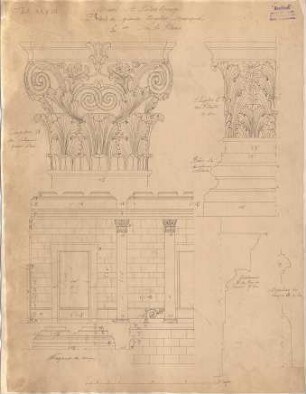 Klenze, Leo von; St. Petersburg (Russland); Eremitage - Details