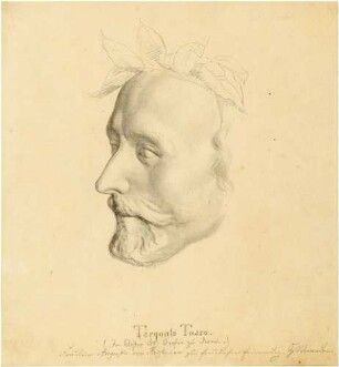 Torquato Tasso (Im Kloster St. Onofrio zu Rom)