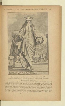 Un conseiller au Parlement de Paris sous Louis XIV. Gravure de Sébastien Leclerc (1639 - 1714). Bibliothèque Nationale. Photographie Hachette