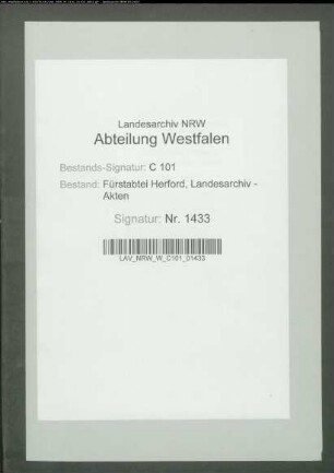 Aufstellung über die Einkünfte der residierenden Kapitularen