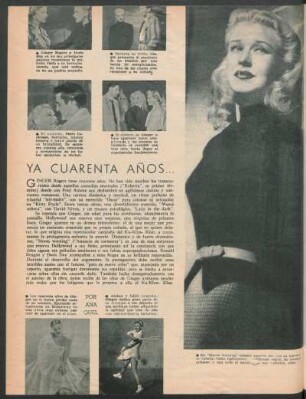 Ya cuarenta años...