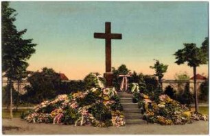 Kriegerkreuz auf dem Lindenauer Friedhofe