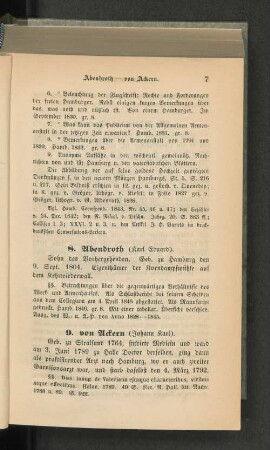 8. Abendroth (Karl Eduard).
