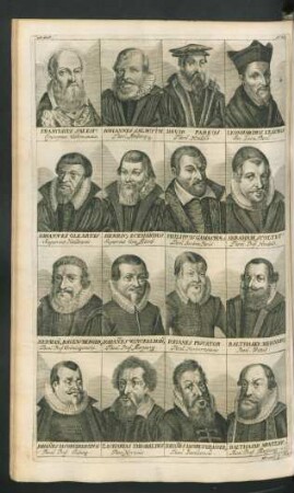 Porträts von Theologen etc.