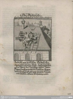Der Dachdecker.