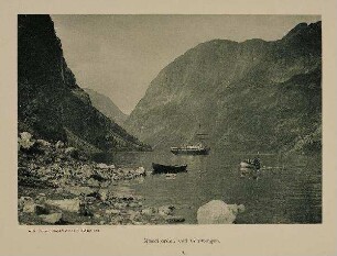 Nordlandreise 1899 - Näröfjord bei Gudvangen