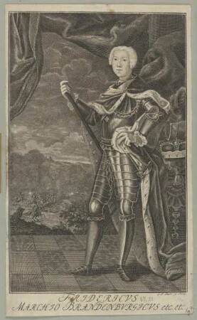 Bildnis des Fridericvs, Markgraf von Brandenburg-Bayreuth
