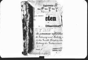 Doe polizeiliche Aufrechthaltung der Ordnung u. Ruhe bei und in den