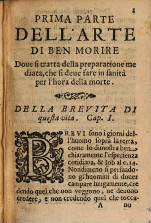Arte di ben morire