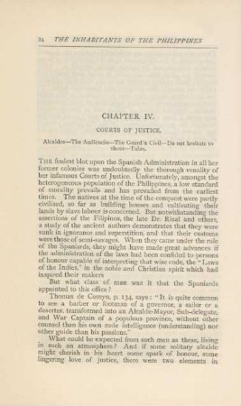 Chapter IV. Courts of justice