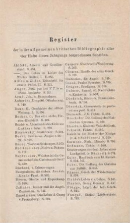 I-IV Register