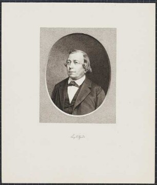 Icones Professorum Marpurgensium — Bildnis des Leopold Valentin Schmidt (1824-1892)